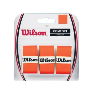 1610-OVERGRIP WILSON PRO COMFORT BURN NARANJO X3