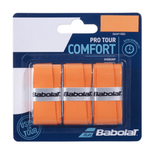 1810-OVERGRIP BABOLAT PRO TOUR X3 NARANJO