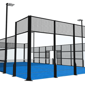 2651-CANCHA DE PADEL MODELO PADEL COURT FRAME A 20X10M