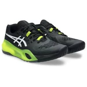 8518-ZAPATILLA ASICS GEL RESOLUTION X CLAY BLACK/WHITE
