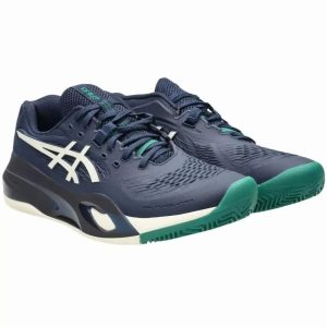 8398-ZAPATILLA ASICS GEL RESOLUTION X CLAY MIDNIGHT/CREAM