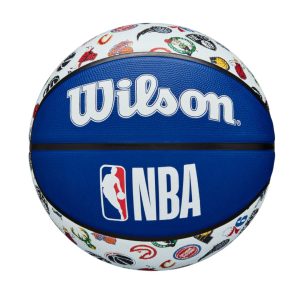 3522-PELOTA DE BASKETBALL WILSON NBA ALL TEAM RED WHITE BLUE - TAMAÂ‚¬O 7