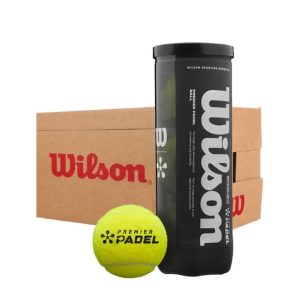 3847-CAJA DE PELOTAS WILSON PREMIER PADEL X24 TARROS