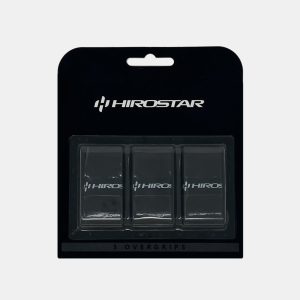 2447-OVERGRIP HIROSTAR NEGRO PACK DE 3