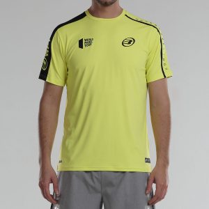 3152-CAMISETA BULLPADEL WPT LIRON LIMON