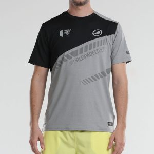 12032-CAMISETA BULLPADEL WPT LUCIO GRIS MEDIO