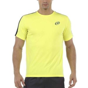 11979-CAMISETA BULLPADEL URKITA AMARILLO FLUOR