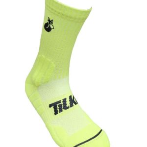 3081-CALCETIN TILKI D1 LARGO AMARILLO FLUOR