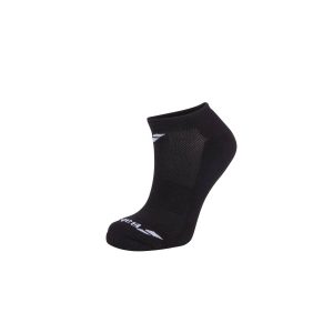 1648-CALCETIN BABOLAT TOBILLERO NEGRO PACK DE 3
