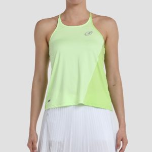 12210-CAMISETA BULLPADEL BINES AMARILLO AZUFRE
