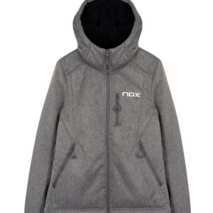 11875-CHAQUETA NOX MUJER PRO HEATHER GREY 2023/24