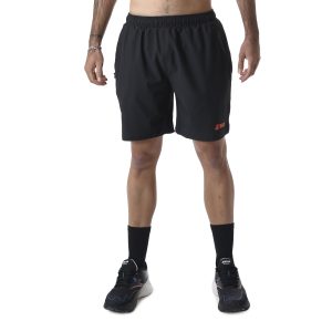12106-SHORT TILKI POLY TEMEL NEGRO/NARANJO