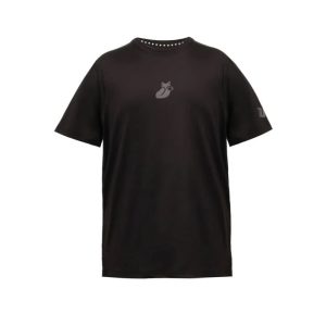8351-POLERA TILKI POLY KIDS TEMEL NEGRA/GRIS